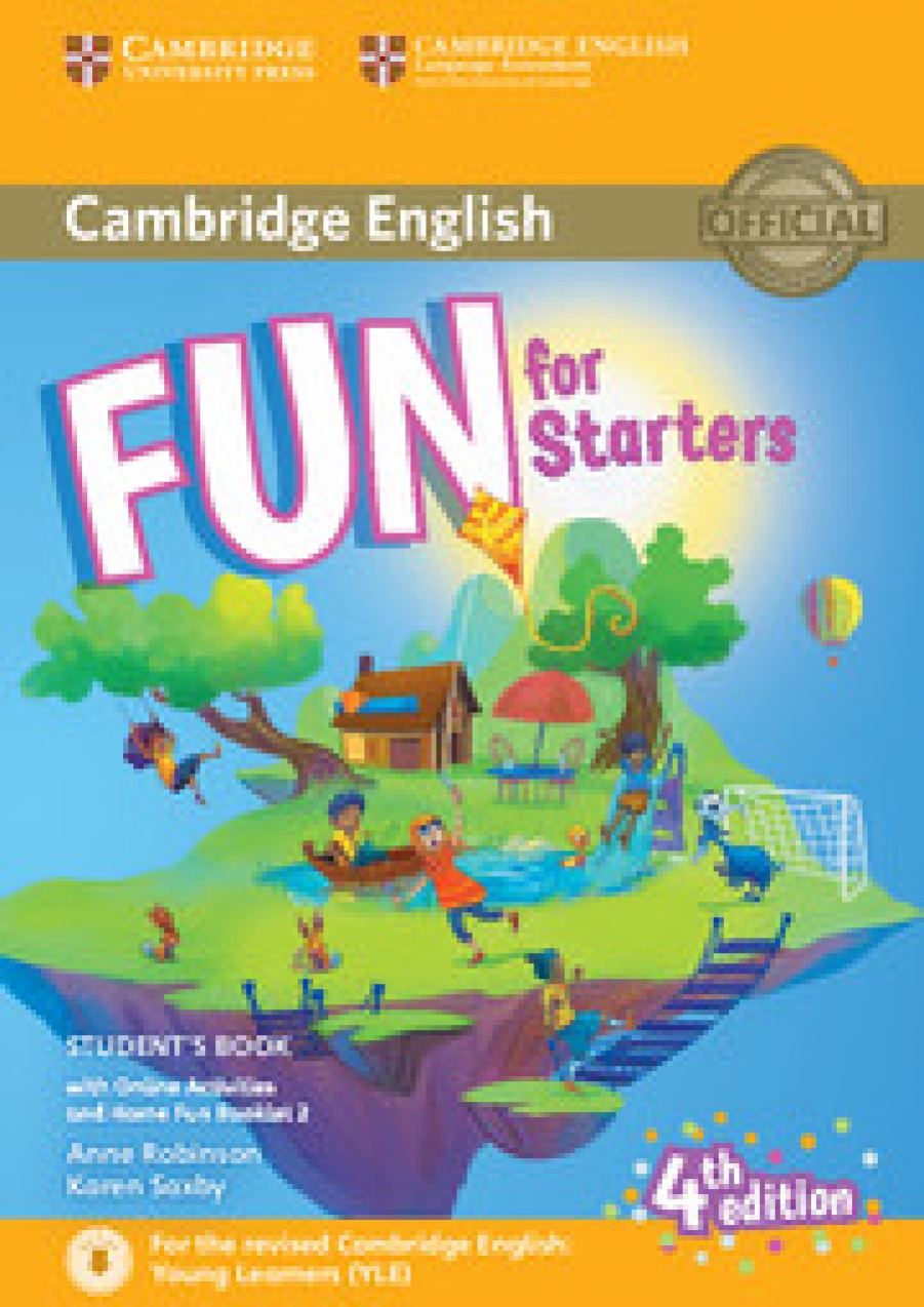 Fun for Starters 4th Edition Student's Book with Online Activities with Audio and Home Fun Booklet 2 