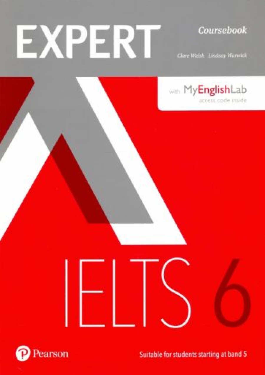 Expert IELTS band 6 Students Book with Online Audio and MyEnglishLab 