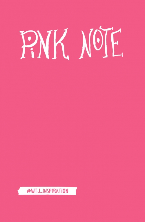  . Pink Note.      ( ) 