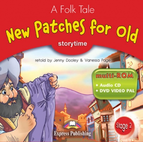 A Folk Tale retold by Jenny Dooley & Vanessa Page New Patches for Old. multi-ROM (Audio CD / DVD Video PAL).  CD/DVD  