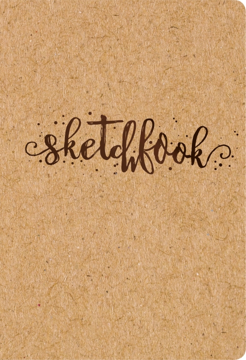 Скетчбук. Sketchbook (обложка крафт) (Арте) 