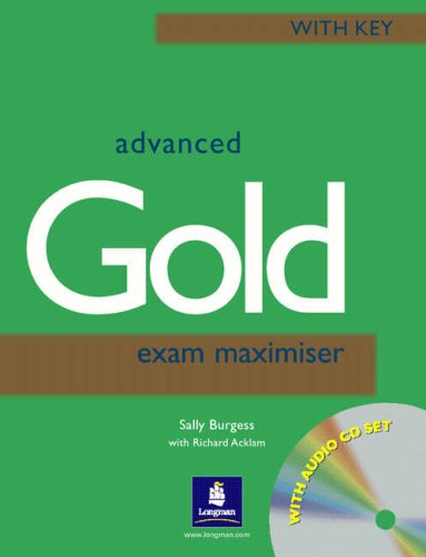 Burgess, Sally Advanced Gold Exam Maximiser with key 