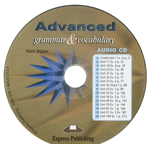 Mark Skipper Advanced Grammar & Vocabulary. Class Audio CD 