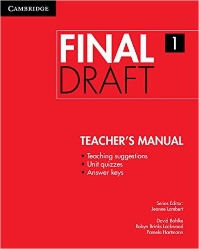 Final Draft Level 1. Teacher's Manual 