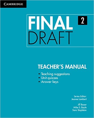 Final Draft Level 2. Teacher's Manual 