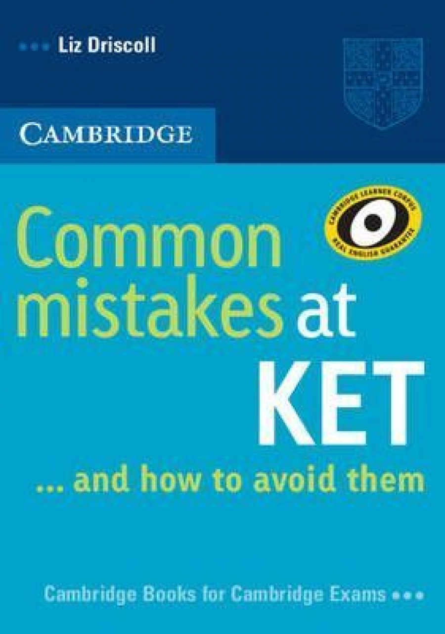 Liz Driscoll Common Mistakes at KET . . . and how to avoid them Paperback 