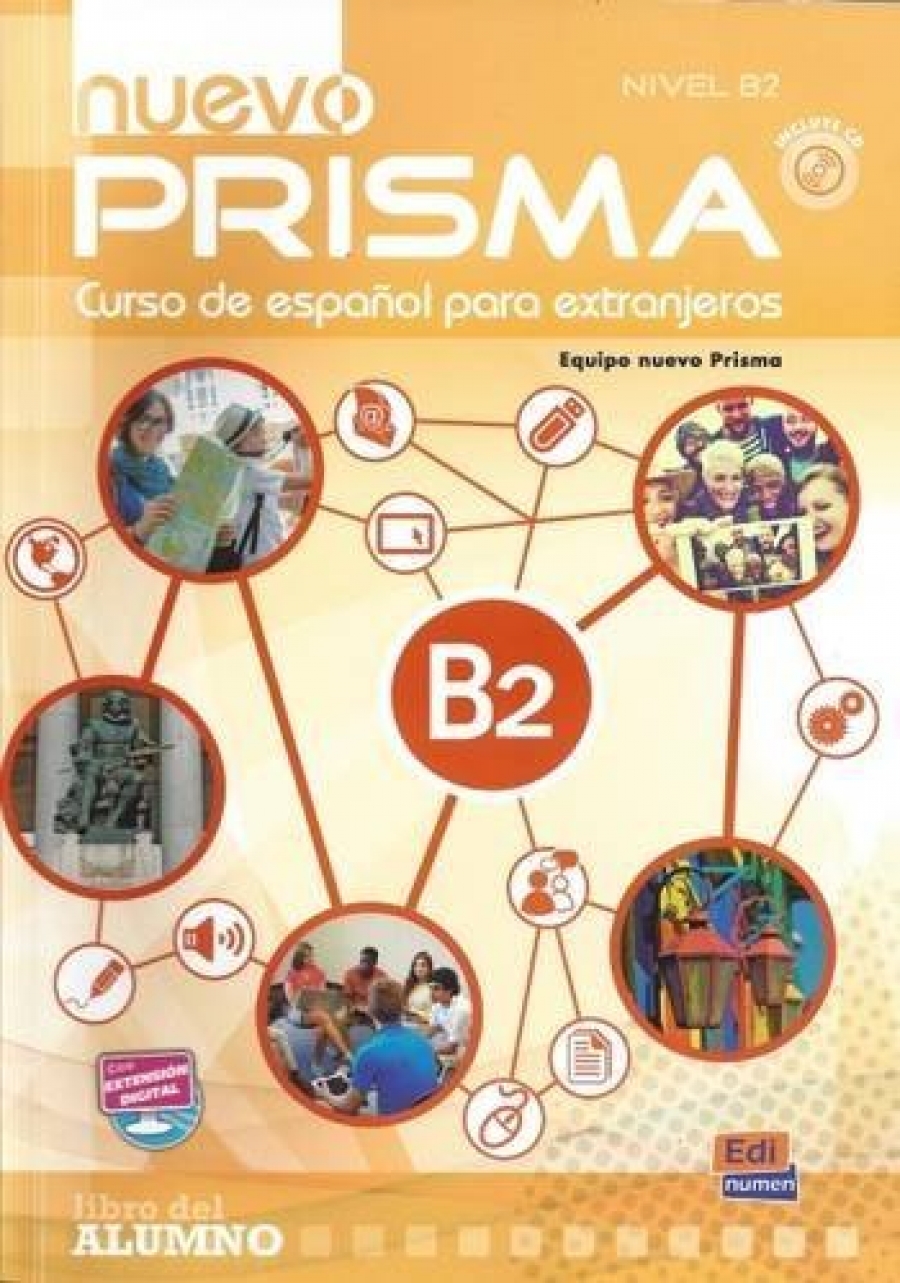 Equipo E. Nuevo Prisma B2 - Libro del alumno CD 