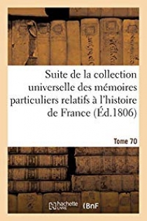 Suite de La Collection Universelle tome 70 