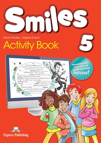 Virginia Evans, Jenny Dooley Smiles 5. Activity book international.   
