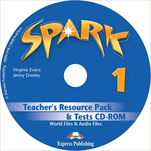 Virginia Evans, Jenny Dooley Spark 1. Teacher's resource pack & tests Cd-rom (international/monstertrackers). CD-ROM для учителя к тестовым заданиям с дополнительными материалами 