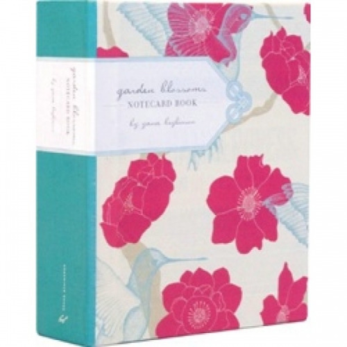 Garden Blossoms Notecard Book 