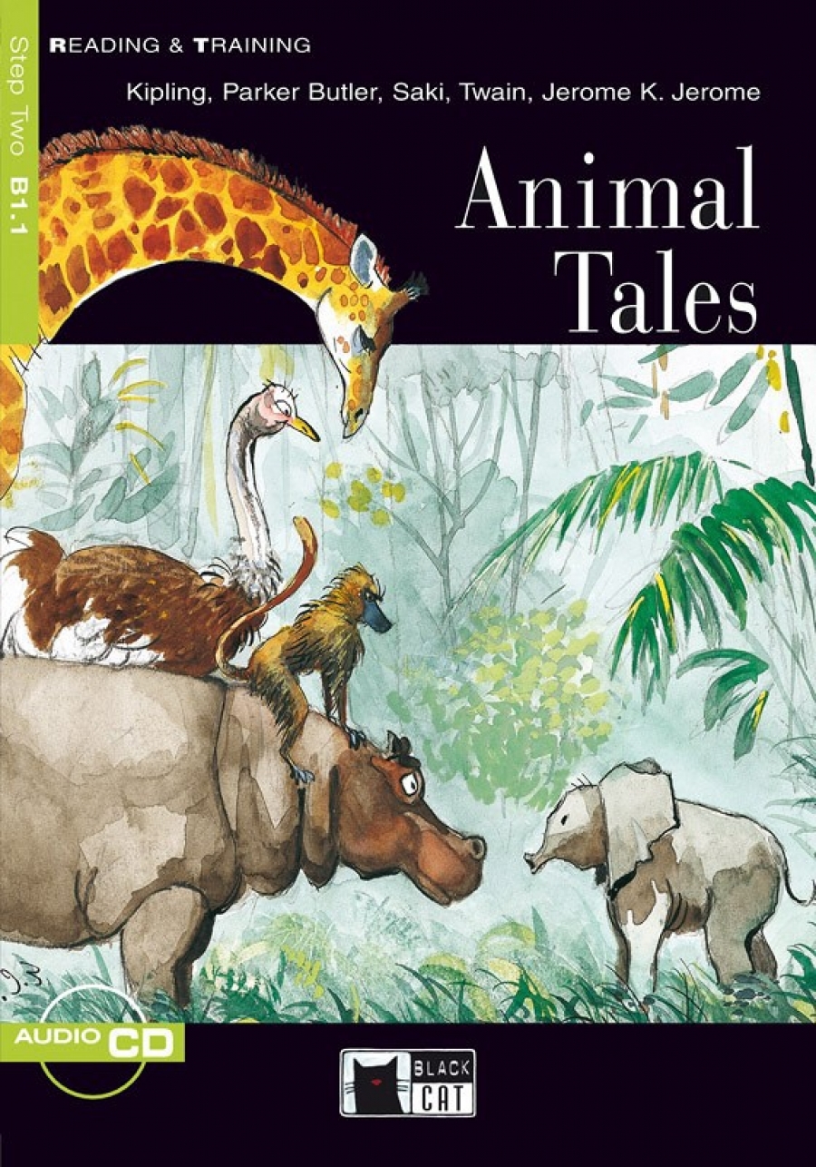 Jerome K.J., Twain, Kipling, Parker B., Saki  Animal Tales +CD 
