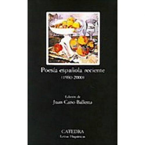 Poesia Espanola reciente (1980-2000) 