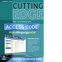 Peter M., Sarah C., Jane C.C. CD-ROM. Cutting Edge Pre-Intermediate New Edition Coursebook/CD-Rom/MyLab Access Card Pack 