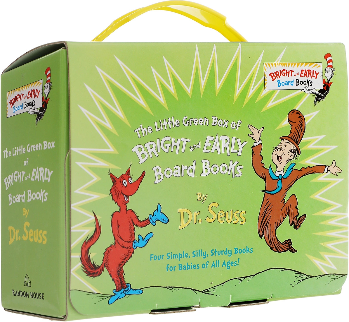 Dr Seuss Little Green Box of Bright and Early Board Books (4-book set) 