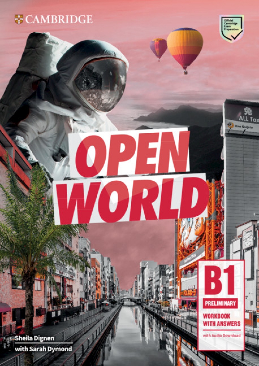 Dignen Open World Preliminary Workbook with ans + Audio Download 