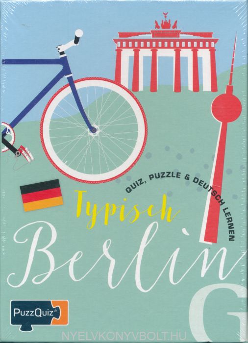 PuzzQuiz. Typisch Berlin Quiz, Puzzle & Deutsch lernen / Sprach und Reisespiel 