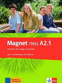 Magnet NEU A2.1 Kurs- und Arbeitsbuch mit Audio-CD 