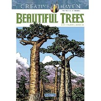 Foley Tim Creative Haven Beautiful Trees Coloring Book 