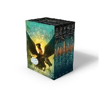 Riordan Rick Percy Jackson and the Olympians 5 Book Paperback Boxed Set (New Covers W/Poster) 