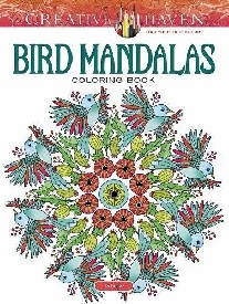 Taylor Jo Creative Haven Bird Mandalas Coloring Book 