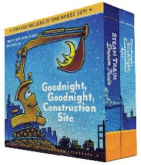 Rinker Sherri Duskey, Lichtenheld Tom Goodnight, Goodnight, Construction Site and Steam Train, Dream Train Board Books Boxed Set 