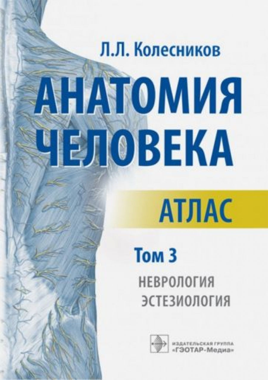 Колесников Л.Л. Анатомия человека. Атлас в 3-х томах. Том 3. Неврология, эстезиология 