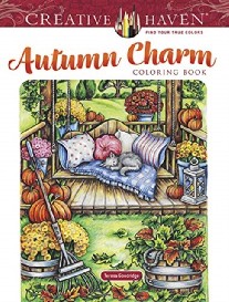 Goodridge Teresa Creative Haven Autumn Charm Coloring Book 