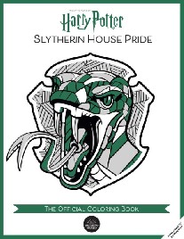 Insight Editions Harry Potter: Slytherin House Pride: The Official Coloring Book: (Gifts Books for Harry Potter Fans, Adult Coloring Books) 