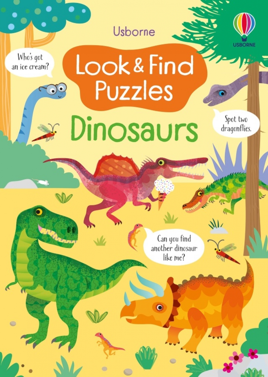 Kirsteen Robson Look and Find Puzzles Dinosaurs 