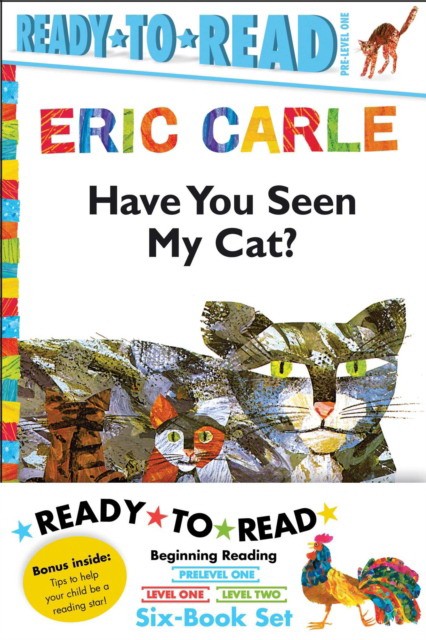 Carle Eric Eric Carle Ready-To-Read Value Pack: Have You Seen My Cat?; Walter the Baker; The Greedy Python; Rooster Is Off to See the World; Pancakes, Pancakes!; 