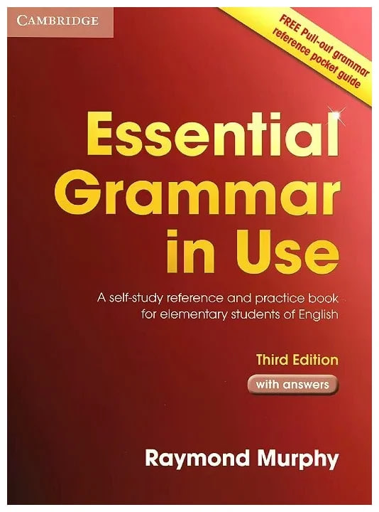 Raymond Murphy Essential Grammar in Use 3rd Edition Book with answers 