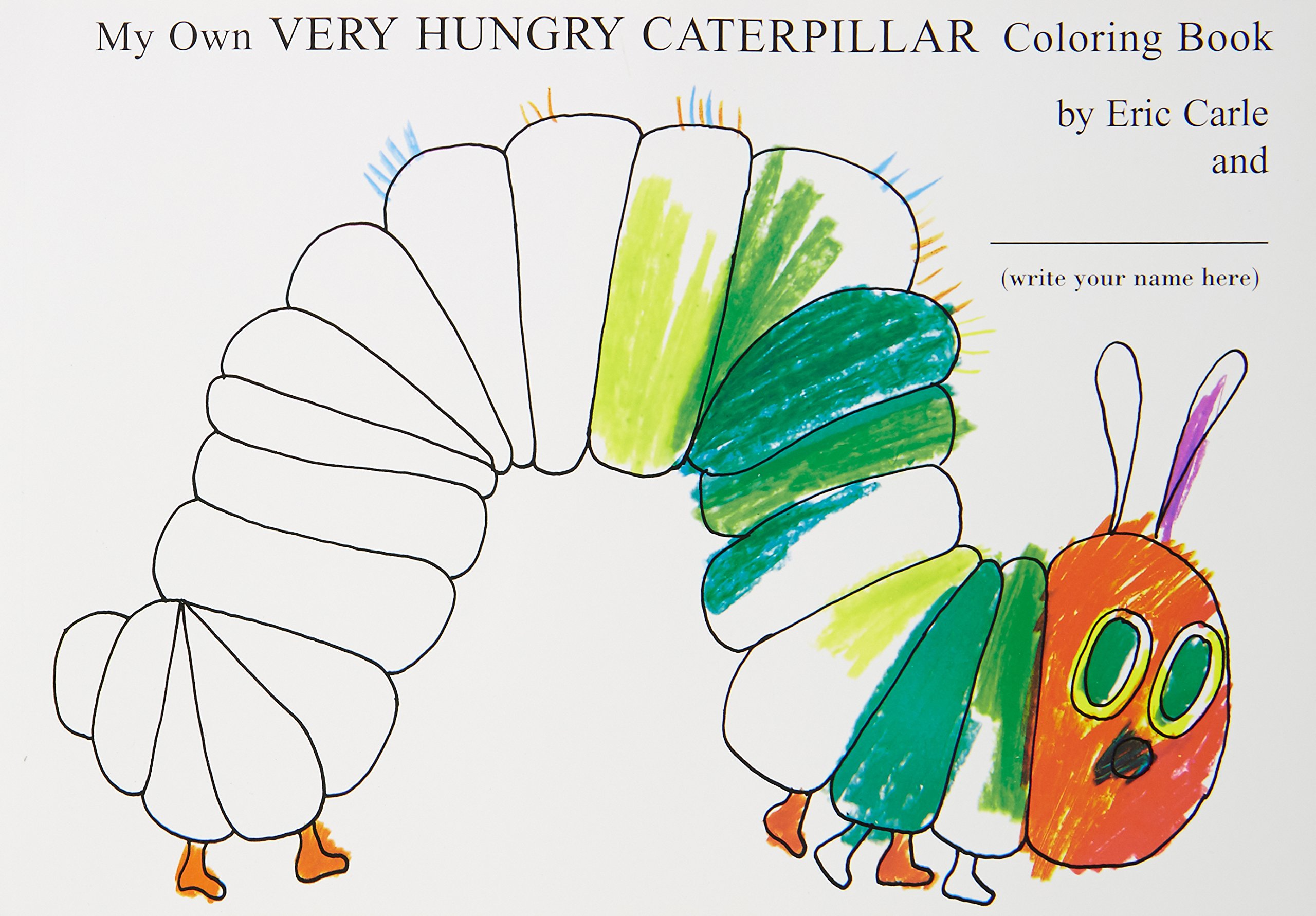 Carle Eric My Own Very Hungry Caterpillar. Coloring Book 