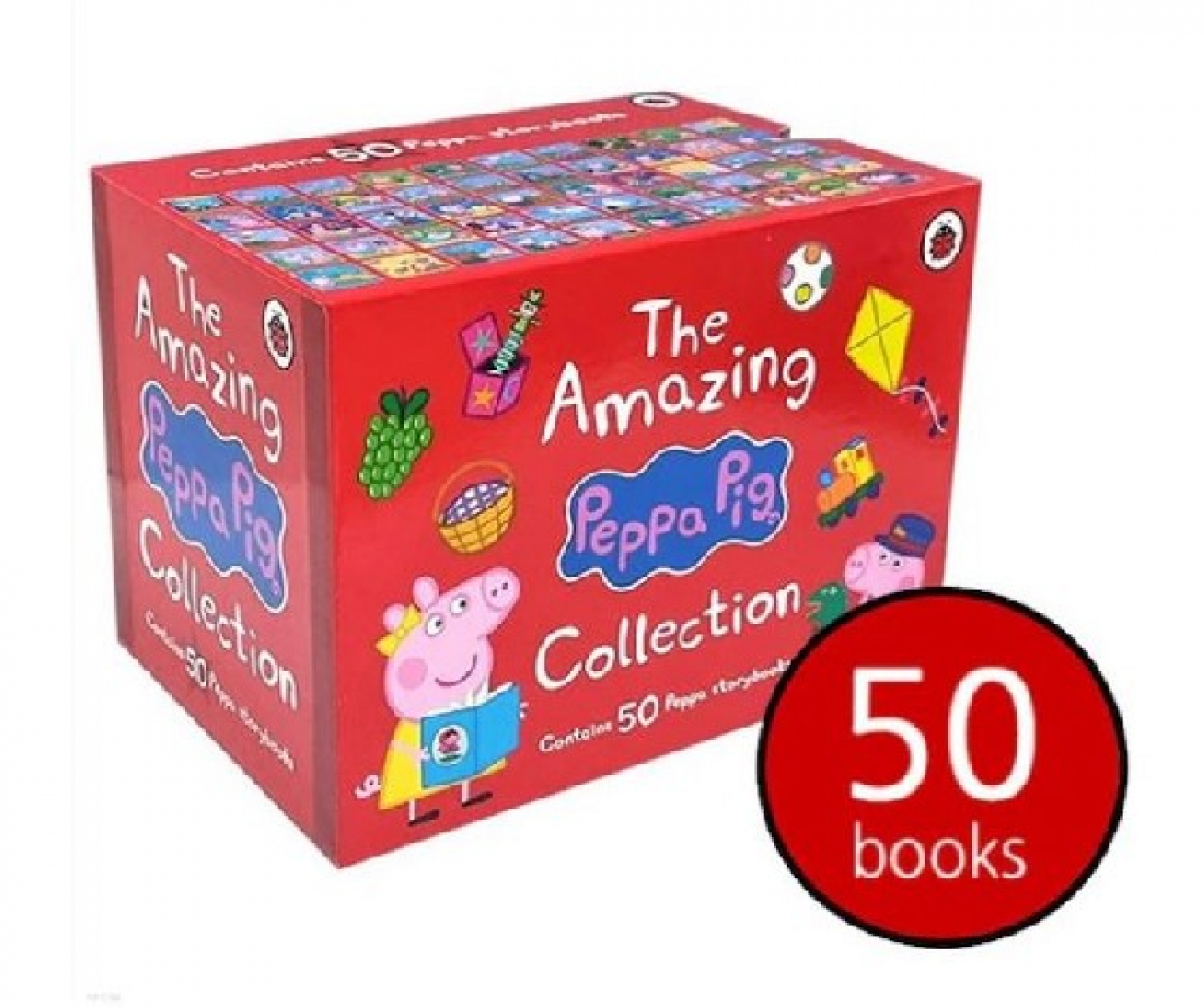 Peppa Pig: The Amazing Collection (1-50 Box) RED 