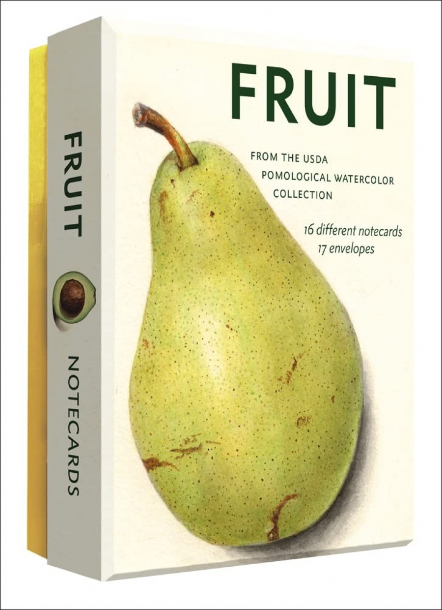 Editors of Abbeville Press Fruit (an abbeville notecard set): Selections from the USDA Pomological Watercolor Collection (Detailed Notes 
