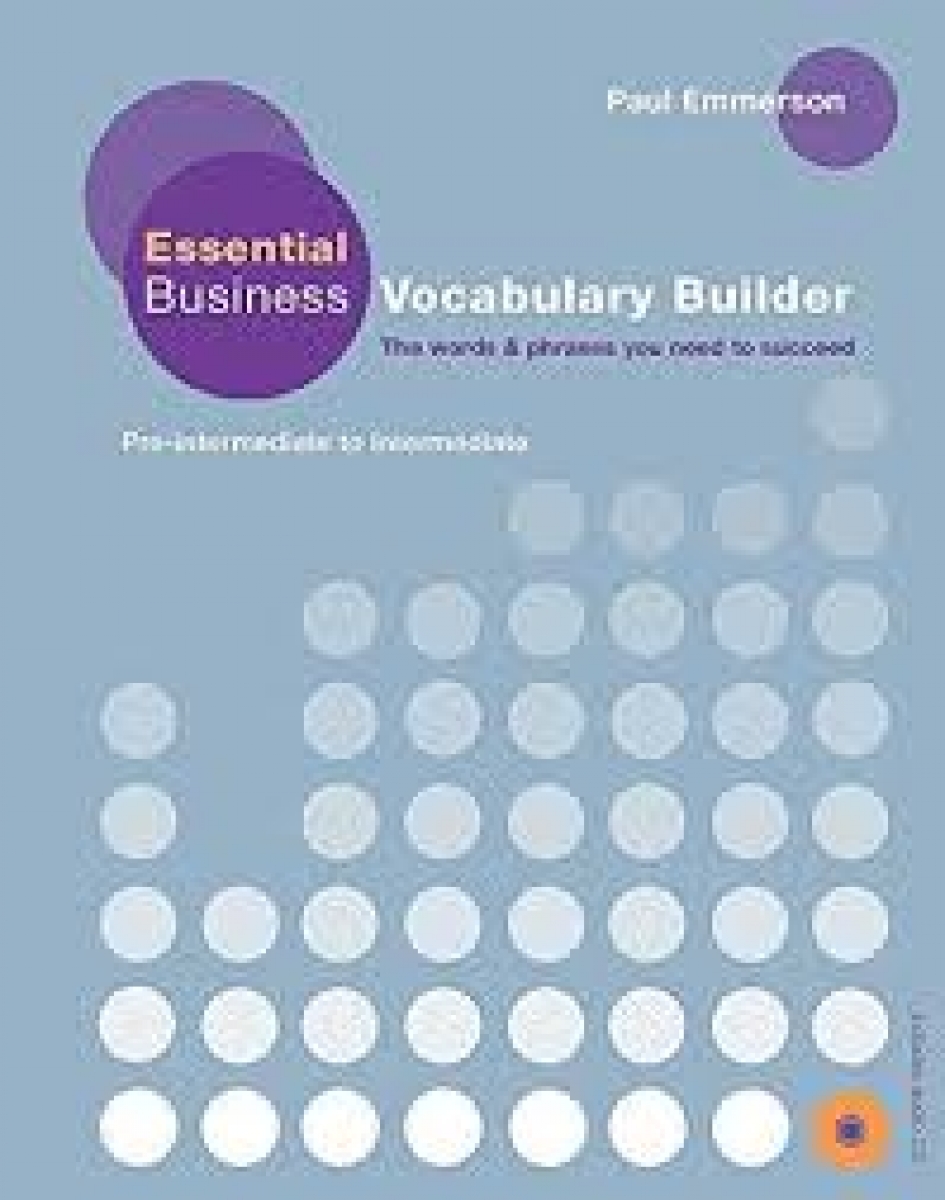 Paul Emmerson Essential Business Vocabulary Builder Students Book (+ Audio CD) 