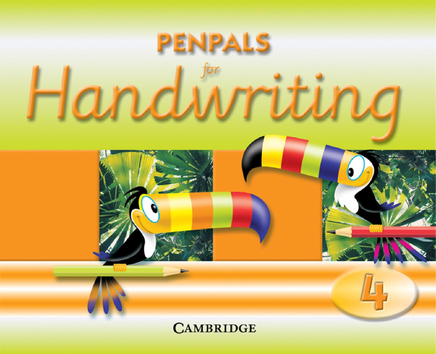 Budgell Gill, Ruttle Kate Penpals for Handwriting. Year 4 Practice Book 