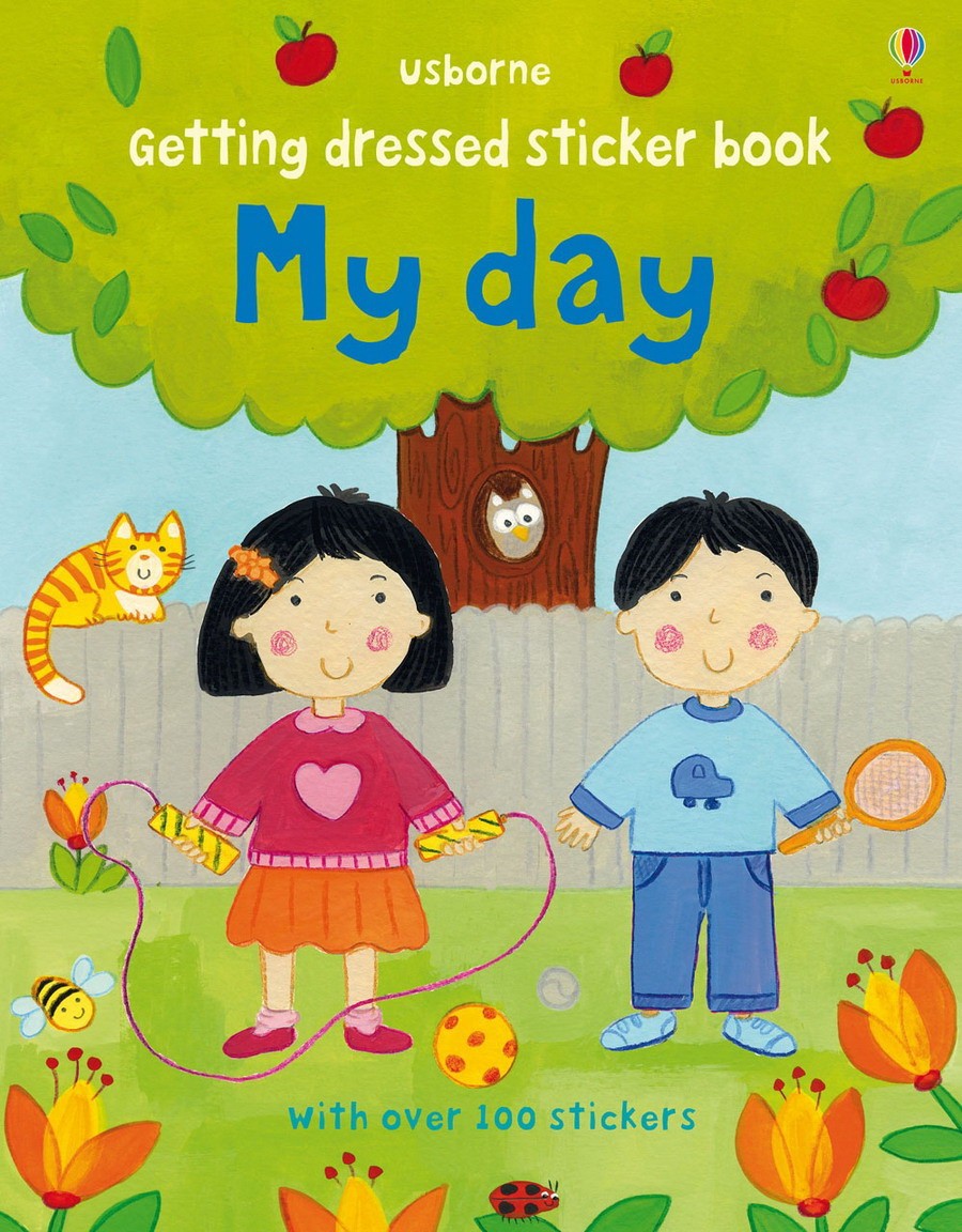 Brooks Felicity Getting Dressed Sticker Book My Day 