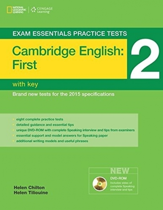 Exam Essentials: Cambridge First Practice Test 2 [with DVD-ROM(x1)] (No Key) 