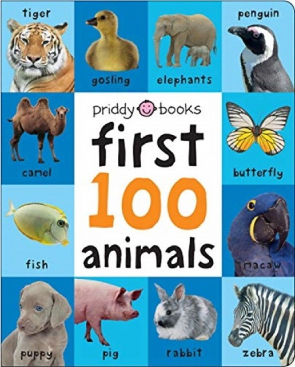 Priddy Roger First 100 Animals Padded (Large) 