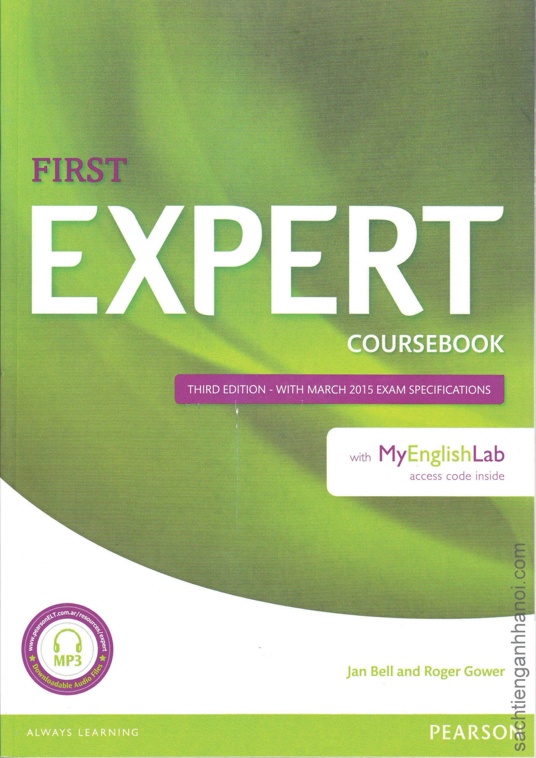 Jan Bell / Roger Gower Expert First Third Edition Coursebook with MyEnglishLab 