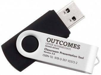    Outcomes Second Edition Upper-Intermediate Classroom Presentation Tool USB 
