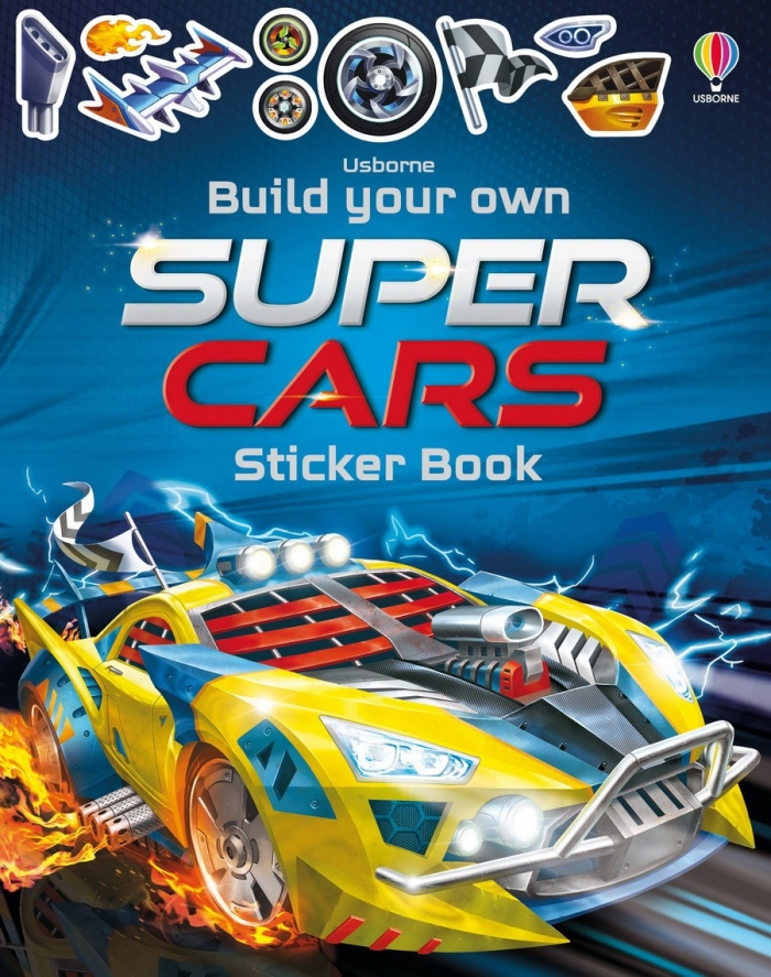 Simon Tudhope Build Your Own Supercars Sticker Book 
