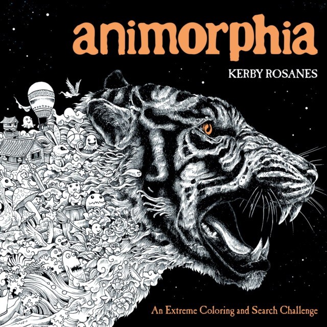 Rosanes Kerby Animorphia: An Extreme Coloring and Search Challenge 