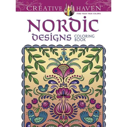 Dover, Mazurkiewicz Jessica Creative Haven Nordic Designs Collection Coloring Book 