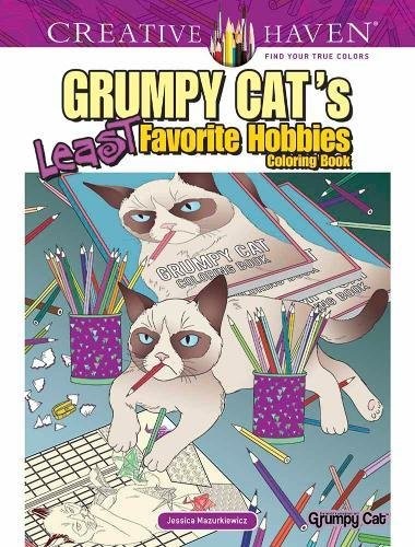 Mazurkiewicz Jessica Creative Haven Grumpy Cat's Least Favorite Hobbies 