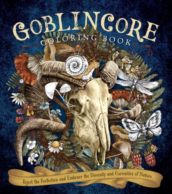 Editors of Chartwell Books Goblincore Coloring Book 