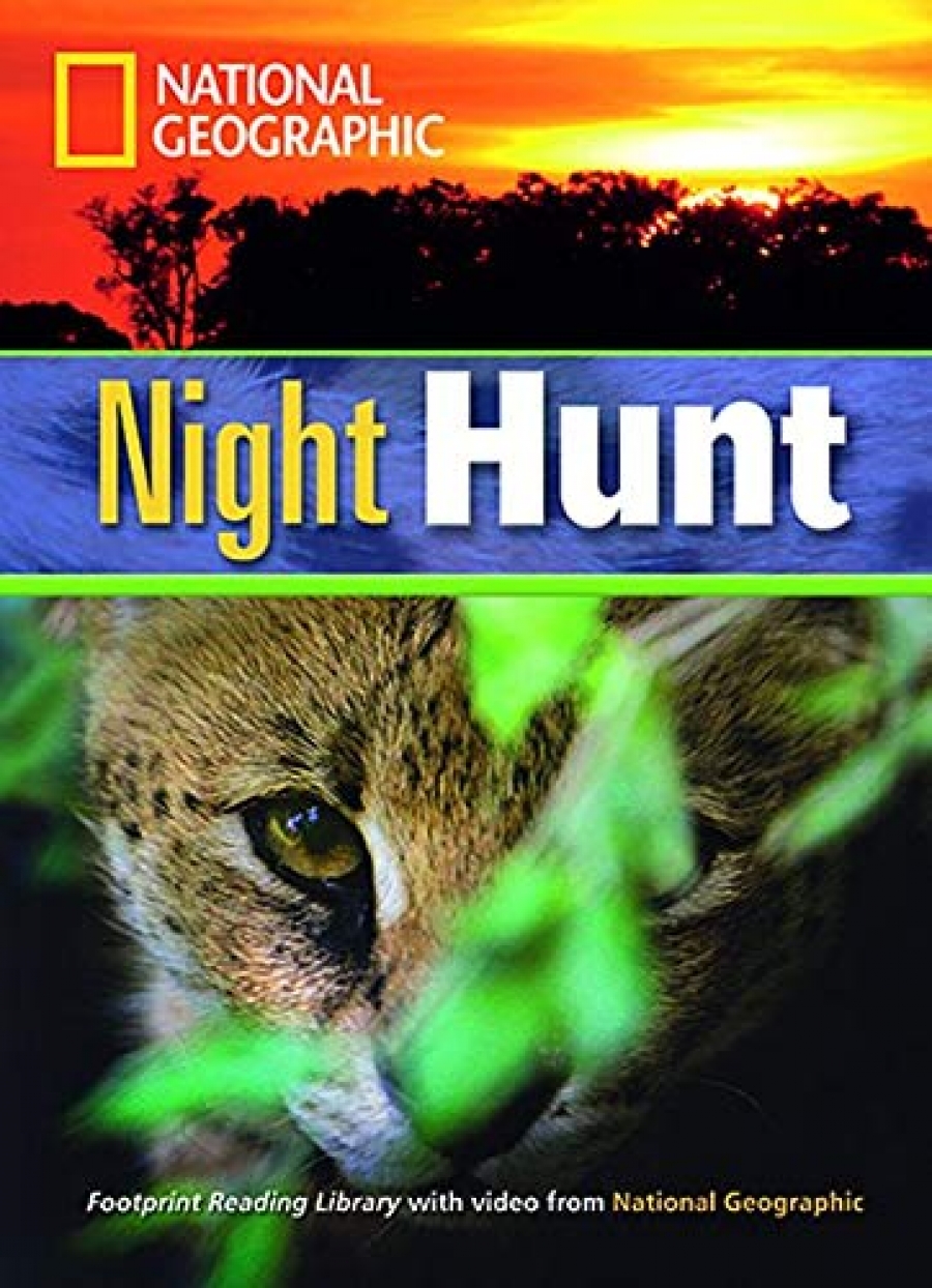 Waring R. Footprint Reading Library 1300: Night Hunt [Book with Multi-ROM(x1)] 