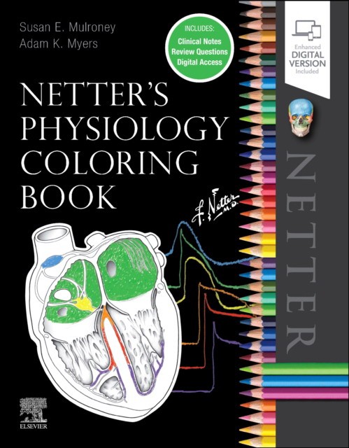 Adam Myers, Mulroney Susan Netter'S Physiology Coloring Book 