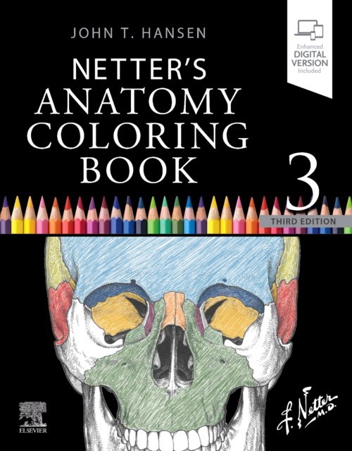 Hansen, John T. (professor Of Neurobiology And Ana Netter's anatomy coloring book 